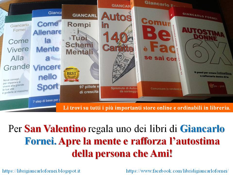 A San Valentino regala un libro di Giancarlo Fornei