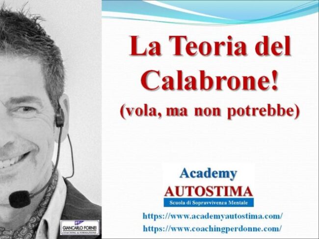 Conosci la teoria del calabrone?