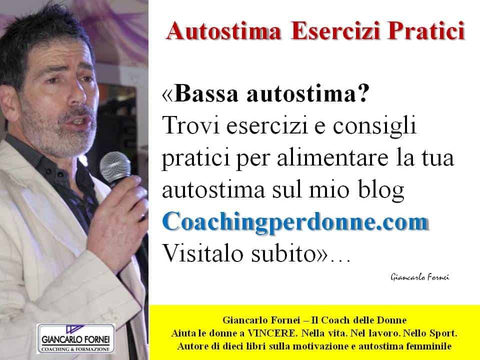 Autostima Esercizi Pratici!