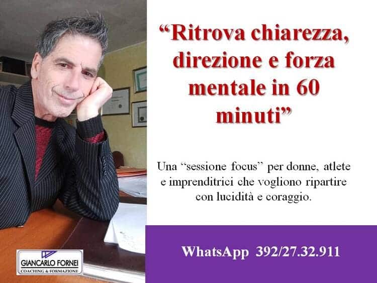 Coaching con Giancarlo Fornei?