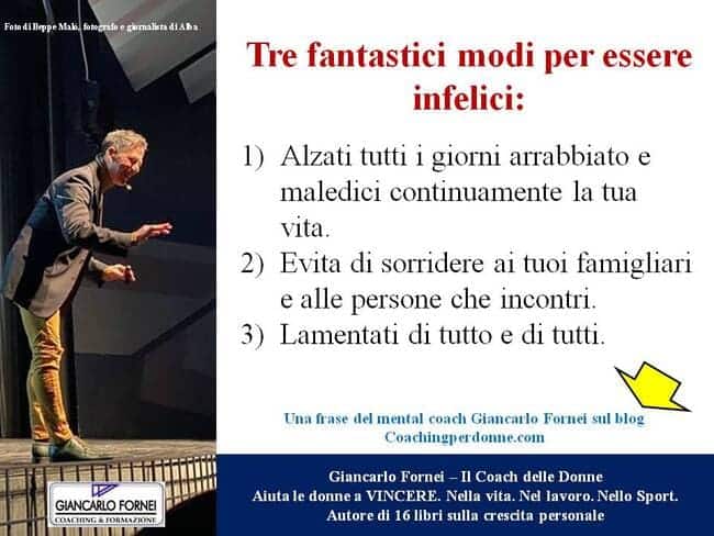 3 modi fantastici per essere infelici! Qual è la tua massima aspirazione nella vita, essere infelice? Nessun problema, eccoti 3 fantastici modi per essere decisamente infelice…