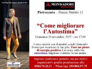 Autostima a Pietrasanta: risveglia la tua forza interiore
