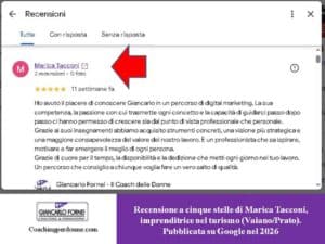 «Un vero salto di qualità»: La Testimonianza dell’Imprenditrice Marica Tacconi sul percorso di Digital Marketing